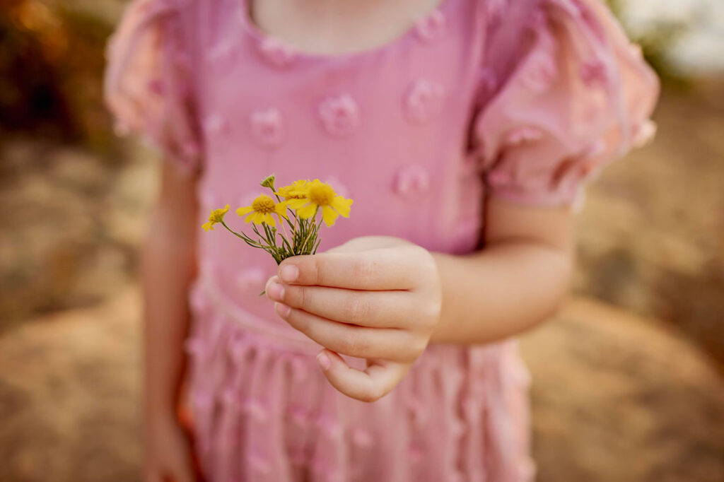 wild flowers in Texas at Lake Grapevine with Anna Roorda Photography